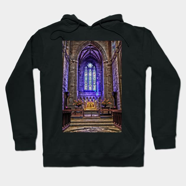 The Altar At Bryn Athyn Cathedral Hoodie by JimDeFazioPhotography